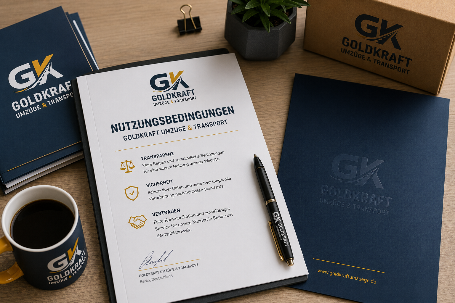 Goldkraft Nutzungsbedingungen Umzug Berlin