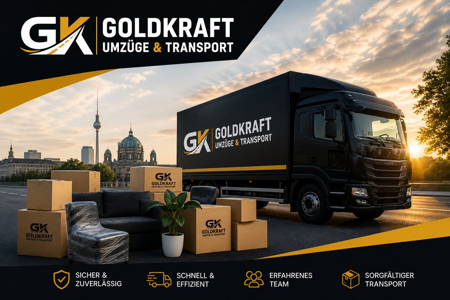 Privatumzug mit Goldkraft Umzüge