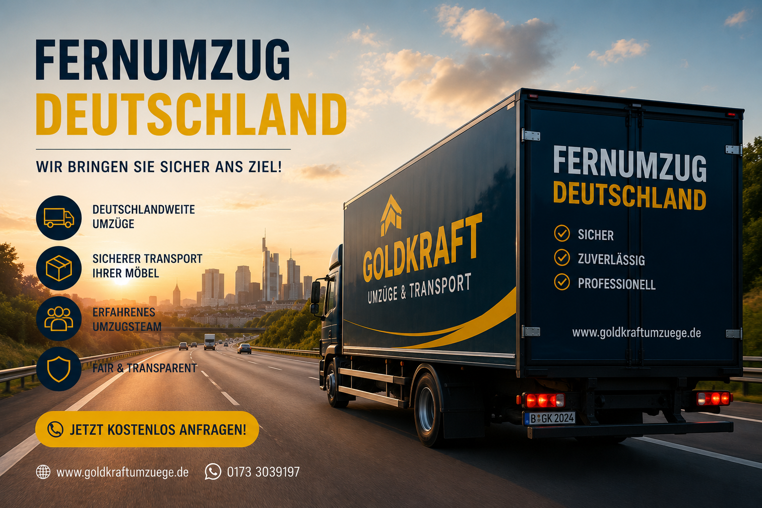 Fernumzug Deutschland