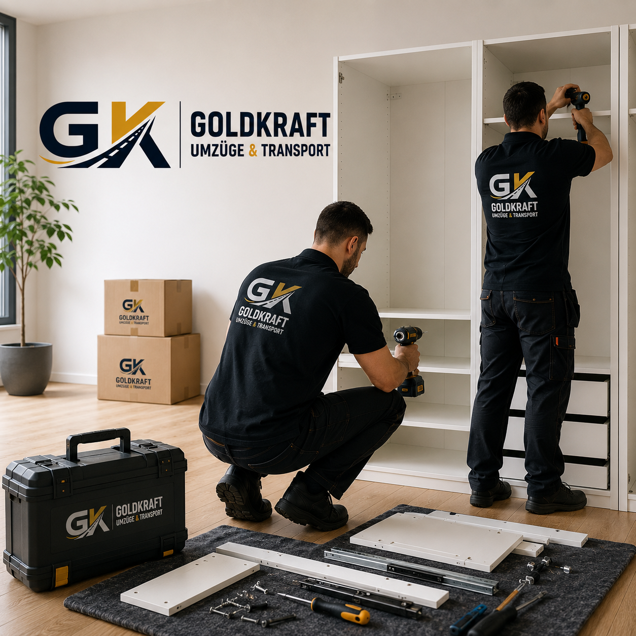 Goldkraft Umzüge Logo