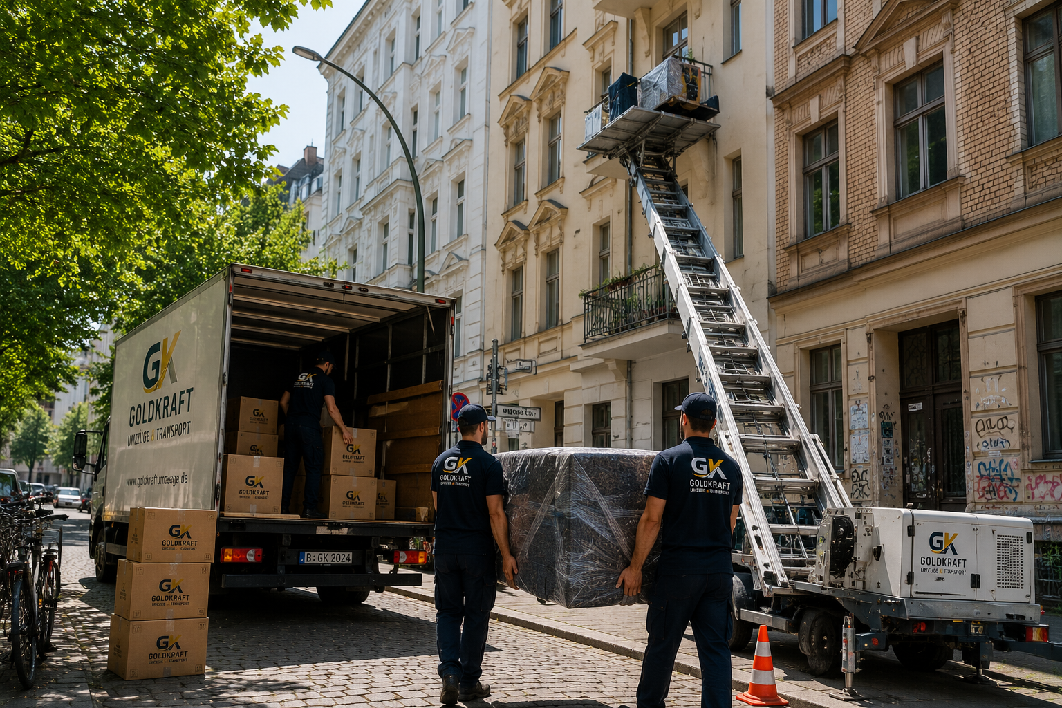 Umzug in Neukölln