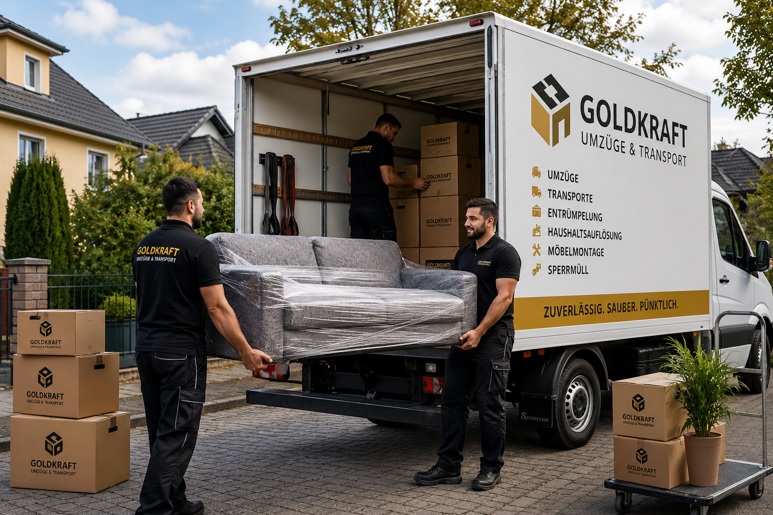 Umzug Brandenburg Goldkraft Umzüge Transport Entrümpelung